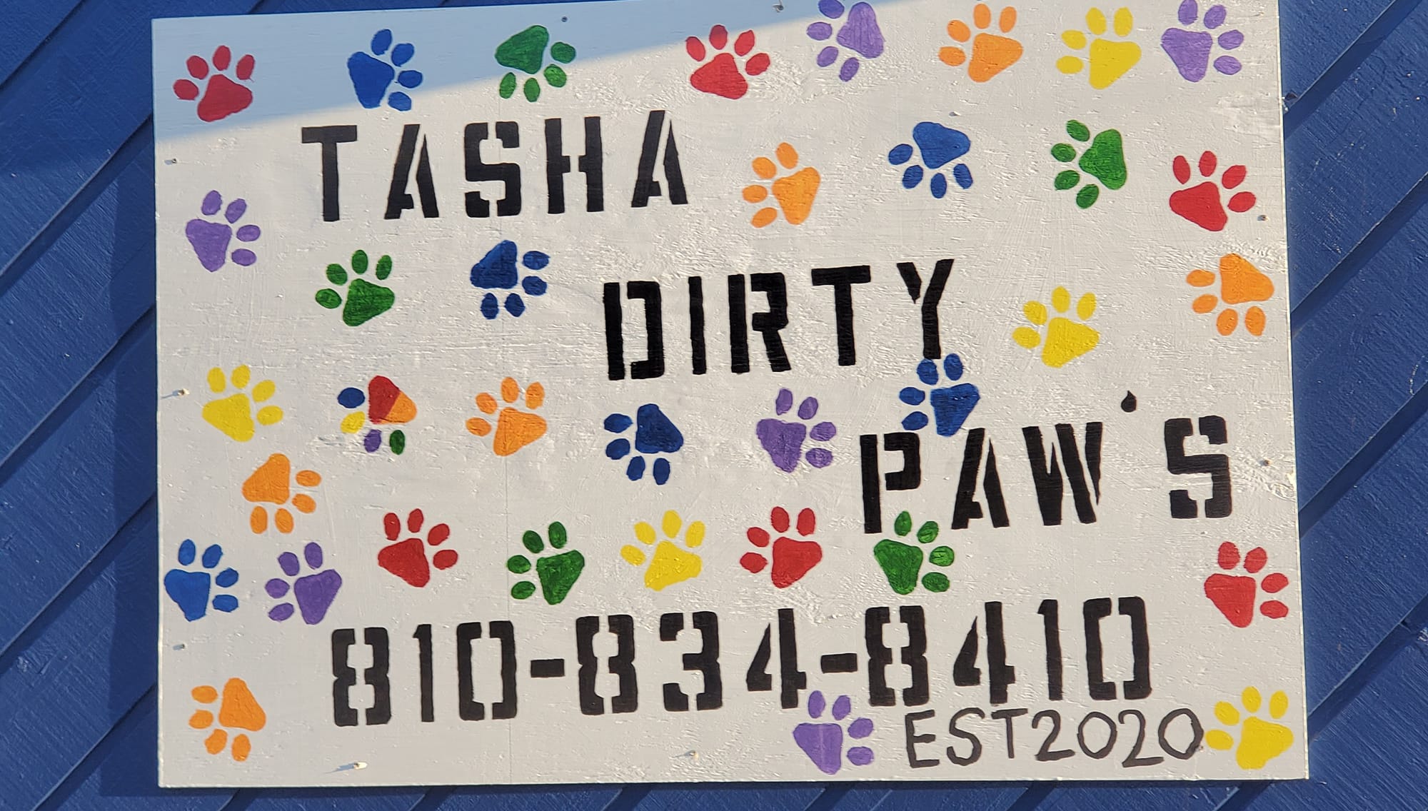 Tasha Dirty Paws